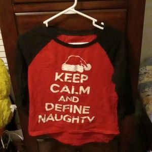 Wound up size med Christmas shirt
